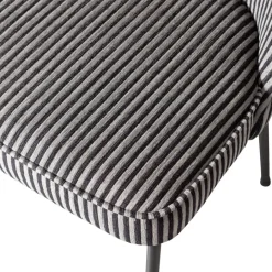 WOOOD Eetkamerstoel Vogue Zwart/Grijs