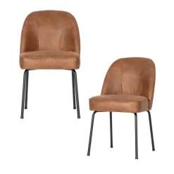 WOOOD Eetkamerstoel Vogue Bruin