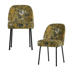 WOOOD Eetkamerstoel Vogue Geel