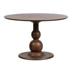 WOOOD Eettafel Blanco Bruin - Ø 120 cm