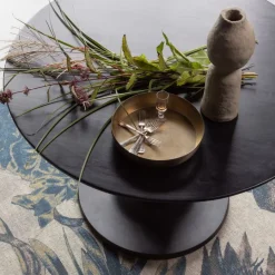 WOOOD Eettafel Blanco Zwart - Ø 120 cm