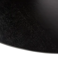 WOOOD Eettafel Blanco Zwart - Ø 120 cm