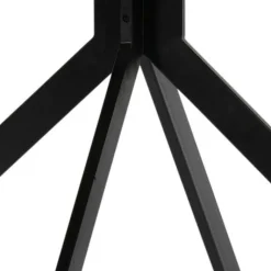 WOOOD Eettafel Bruno Zwart - Ø 120 cm