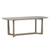 WOOOD Eettafel Ferion Mud - 180x90 cm