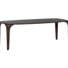WOOOD Eettafel Fiore Donkerbruin - 230x95 cm