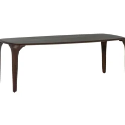 WOOOD Eettafel Fiore Donkerbruin - 230x95 cm