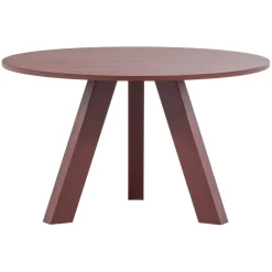 WOOOD Eettafel Rhonda Bordeaux - Ø 129 cm