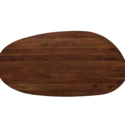 WOOOD Eettafel Roundly Bruin - 200x100 cm