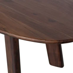 WOOOD Eettafel Roundly Bruin - 200x100 cm