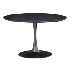 WOOOD Eettafel Sammy Zwart - Ø 120 cm