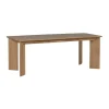 WOOOD Eettafel Tablo Naturel - 180x100 cm