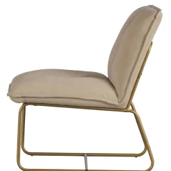 WOOOD Fauteuil Fie Beige