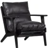 WOOOD Fauteuil Houston Zwart