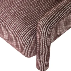 WOOOD Fauteuil Lenny Bordeauxrood