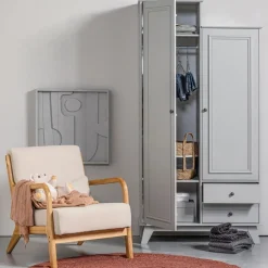 WOOOD Fauteuil Mark Beige