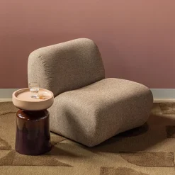 WOOOD Fauteuil Nomu Lichtbruin