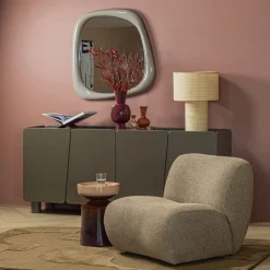 WOOOD Fauteuil Nomu Lichtbruin