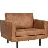 WOOOD Fauteuil Rodeo Cognac