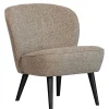 WOOOD Fauteuil Sara Lichtbruin