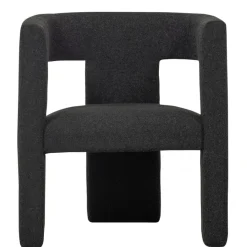 WOOOD Fauteuil Tiwa Donkergrijs