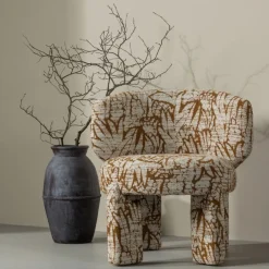 WOOOD Fauteuil Upke Beige