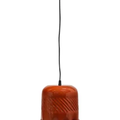 WOOOD Hanglamp Arleso Oranje - E27 - Ø 17 cm