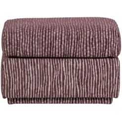 WOOOD Hocker Lou Bordeauxrood - 60x50 cm