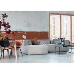 WOOOD Hoekbank Bean Links Lichtgrijs