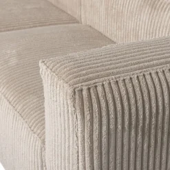 WOOOD Hoekbank Bean Links Beige