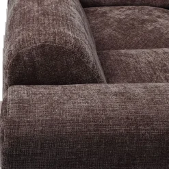 WOOOD Hoekbank Cloud Divan Links Bruin