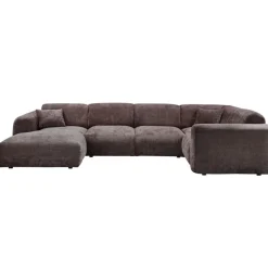 WOOOD Hoekbank Cloud Divan Rechts Bruin