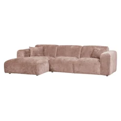 WOOOD Hoekbank Cloud Links Roze