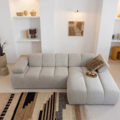 WOOOD Hoekbank Mojo Rechts Beige