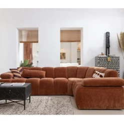 WOOOD Hoekbank Mojo Roestbruin