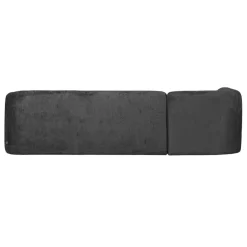 WOOOD Hoekbank Sloping Links Donkergrijs