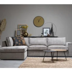 WOOOD Hoekbank Thomas Links Grijs