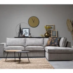 WOOOD Hoekbank Thomas Rechts Grijs