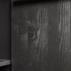 WOOOD Kledingkast Connect Zwart - 94x195x53 cm