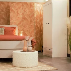 WOOOD Kledingkast Connect Wit - 94x195x53 cm