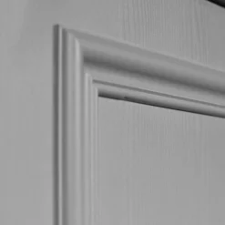 WOOOD Kledingkast Lily Grijs - 98x190x41 cm