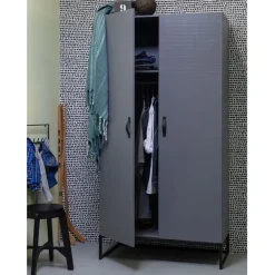 WOOOD Kledingkast Morris Leem - 100x195x53 cm