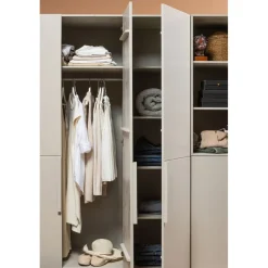 WOOOD Kledingkast Pure Dust - 142x215x60 cm