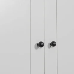 WOOOD Kledingkast Xina Grijs - 110x202x58 cm