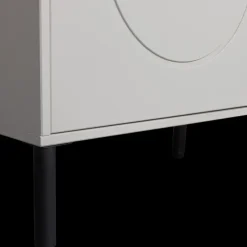 WOOOD Kledingkast Xina Grijs - 110x202x58 cm