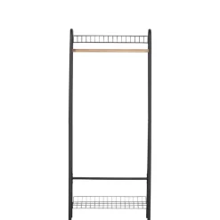 WOOOD Kledingrek Jovi Zwart - 70x167x41 cm