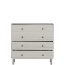 WOOOD Ladekast Madu Grijs - 94x91x52 cm