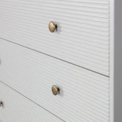 WOOOD Ladekast Madu Grijs - 94x91x52 cm