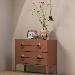 WOOOD Ladekast Merge Oudroze - 110x89x44 cm