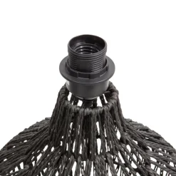 WOOOD Lampenvoet Macy Zwart - E27 - Ø 44 cm