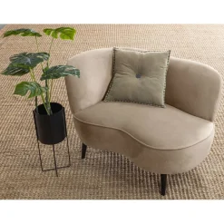 WOOOD Lounge Fauteuil Sara Khaki